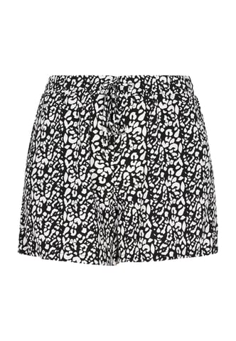 Mymo Korte broek vrouwen zwart-wit