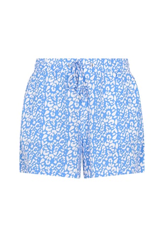 Mymo Korte broek vrouwen blauw wit