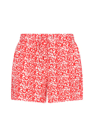 Mymo Korte broek vrouwen rood wit