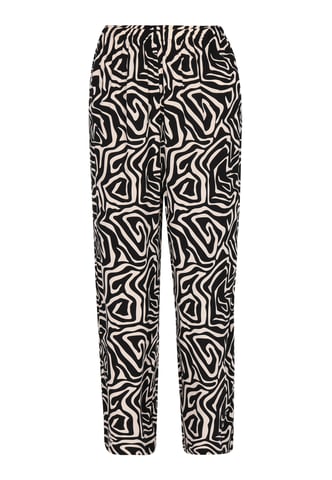 Mymo Broek vrouwen zwart-wit