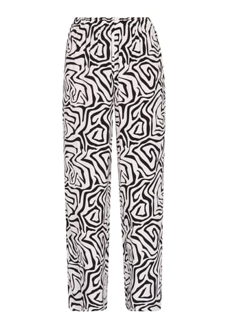Mymo Broek vrouwen wit-zwart