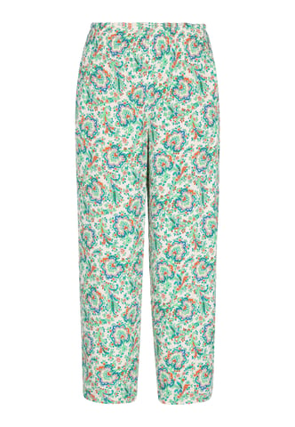 usha Broek vrouwen groen veelkleurig