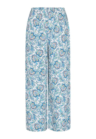 usha Broek vrouwen blauw veelkleurig