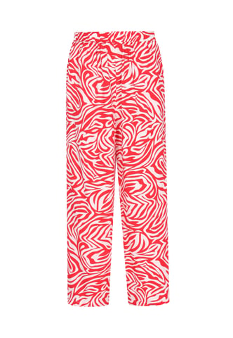 Mymo Broek vrouwen wit rood