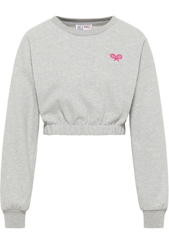 Mymo Sweatshirt women light grey melange