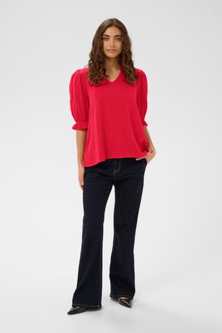 Blouse met korte mouwen CUtala Blouse met korte mouwen Relaxed fit