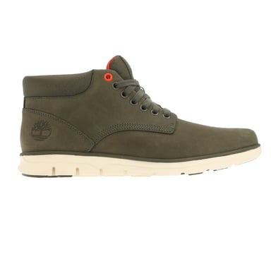 Timberland Mens Bradstreet Leather Mid Cut Trainers (Green)