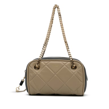 Quilted Leather Chain Bag