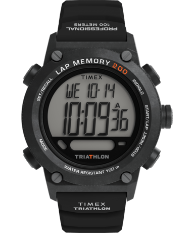 Timex Triathlon Heren Horloge Zwart TW5M66900