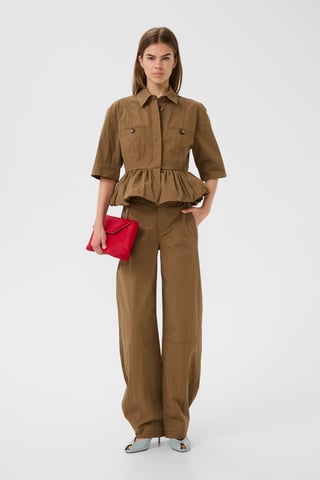 GZzandaya HW pants Casual pants Regular fit