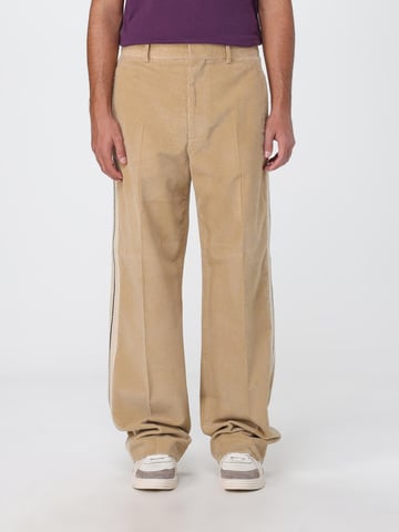 Corduroy Pants With Side Stripes