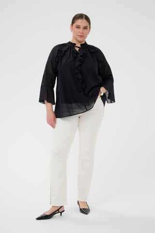 Blouse met lange mouwen KCflori Blouse met lange mouwen A-shape