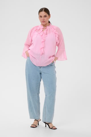 Blouse met lange mouwen KCflori Blouse met lange mouwen A-shape