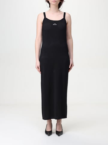Mesh Knit Sleeveless Maxi Dress