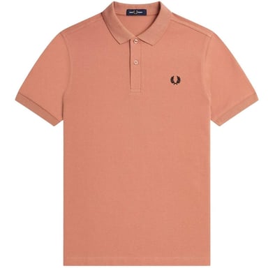 Fred Perry Mens Double Tipped Collar Polo Shirt (Peach)