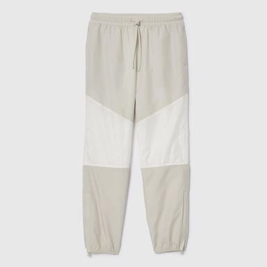 Lacoste Colour-Block joggingbroek voor dames in grijs