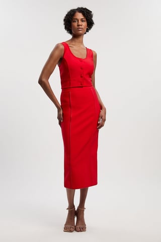 Bandage Midi Skirt