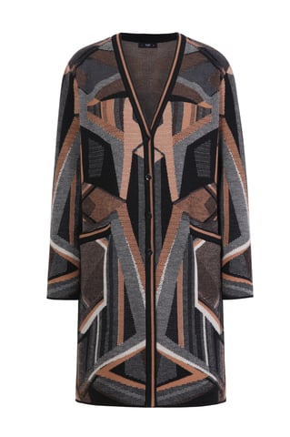 Coatigan, Abstract Pattern