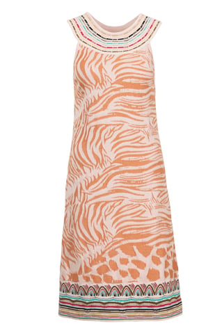 Jacquard Dress, Animal Pattern
