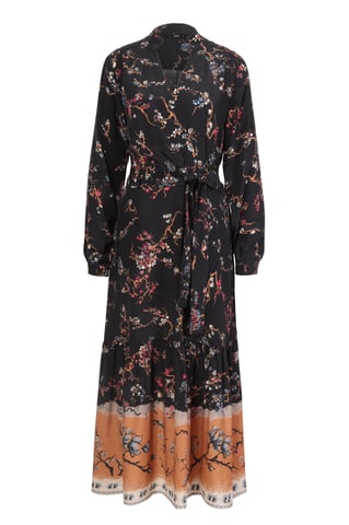 Wrapped Dress, Cherry Blossom Motif