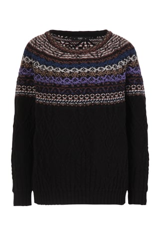 Jacquard Pullover, Structure Pattern