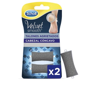 Velvet Smooth Vijl voor Gebarsten Hielen Vervangset 2 Stuks