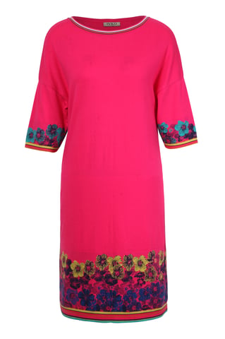 Dress, Intarsia Pattern