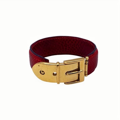 Gucci Vintage Leather Bracelet