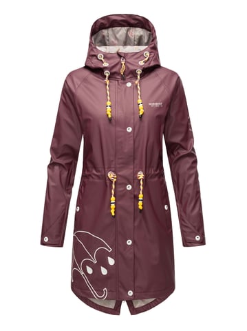 Marikoo women’s raincoat – Dancing Umbrella, waterproof with hood