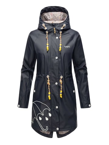 Marikoo women’s raincoat – Dancing Umbrella, waterproof with hood