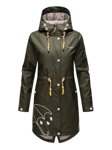 Marikoo women’s raincoat – Dancing Umbrella, waterproof with hood