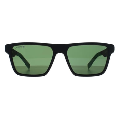 Lacoste Rechthoek Heren Mat Zwart Groen L998S