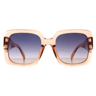 Guess Square Womens Shiny Light Brown Smoke Grey Gradient GO00046