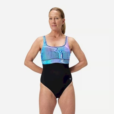 Women's Speedo Cntr Eclps pt in Indigo Glow