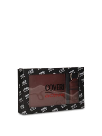 Enrico Coveri Wallet and Keychain Set Men