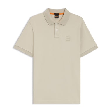 Men's Boss Passenger Slim Fit Polo Shirt in Beige