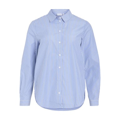 Vila vidoja ls striped tape shirt 14111986 blazer