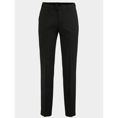 Bos Bright Blue Wollen pantalon wolmix pantalon antraciet 09.a.110/5611
