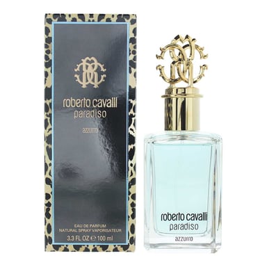 Roberto Cavalli Paradiso Azzurro Eau de Parfum 100ml Spray Voor Haar