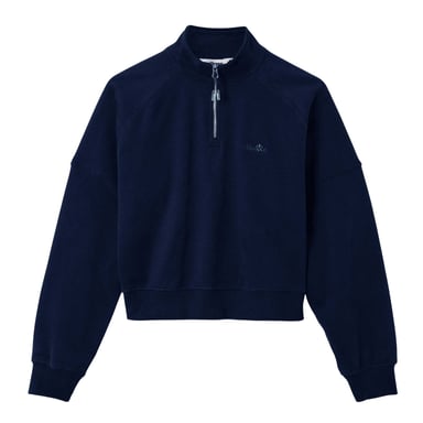 Ellesse Womens/Ladies Carrera Quarter Zip Sweatshirt (Navy)