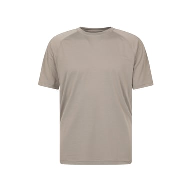 Mountain Warehouse Mens Quick Dry T-Shirt (Dark Beige)