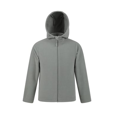 Mountain Warehouse Childrens/Kids Camber Full Zip Hoodie (Light Khaki)