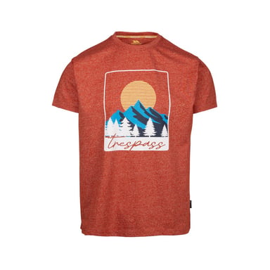 Trespass T-shirt Idukki för herrar (bränd orange)