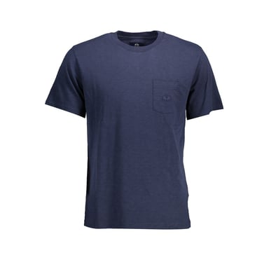 La Martina Blue Cotton Men's T-Shirt