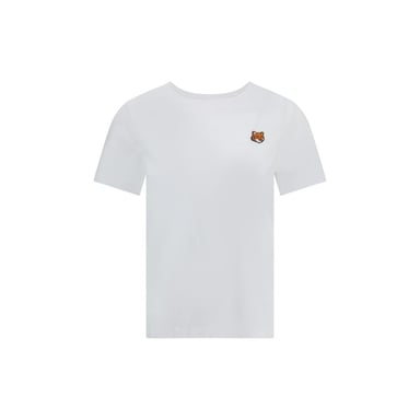 Maison Kitsuné Witte Katoenen T-Shirt