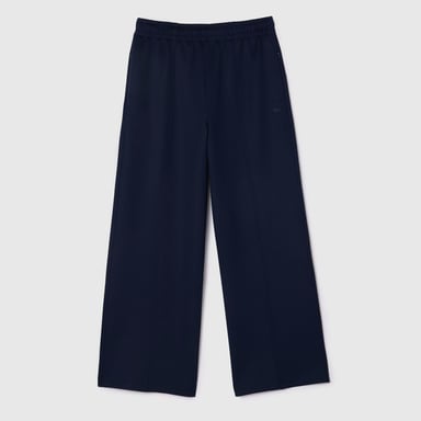 Damesjoggingbroek van Lacoste Interlock in marineblauw