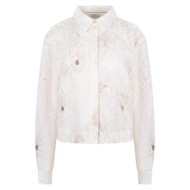 Nukus Nks02167 17 adora blouse embroidery off white