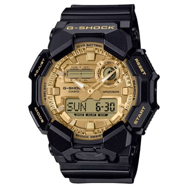 Casio G-shock Men's Black Watch GA-010GGB-1A9ER