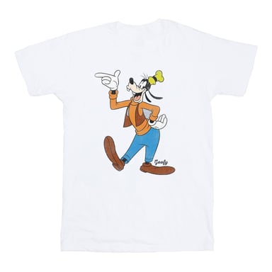 Disney Klassisk Goofy t-shirt för herrar (Vit)