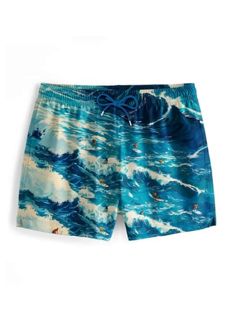 "Surfers" Swim Shorts